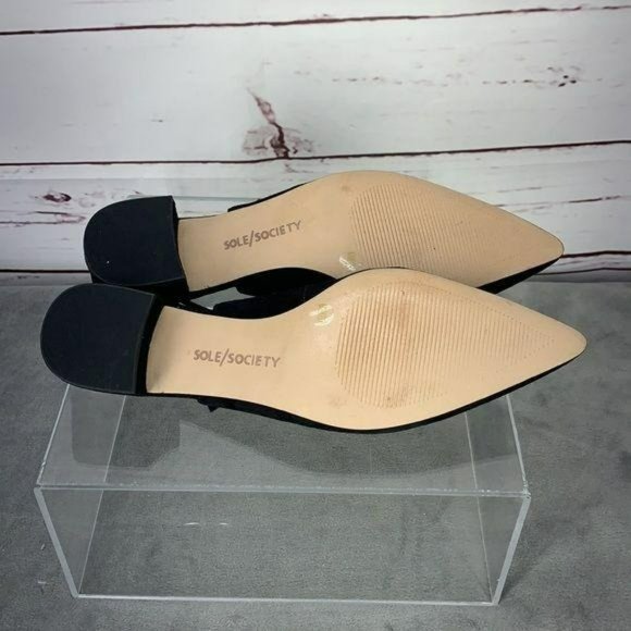 Sole Society Suede Sling-Back Pumps-Manalynn - Picture 8 of 9
